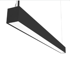 4 FT LED Linear Hanging Suspended Light (Wattage Selectable) 40/45/50W and CCT 3500K/4000K/5000K/6500K image 0
